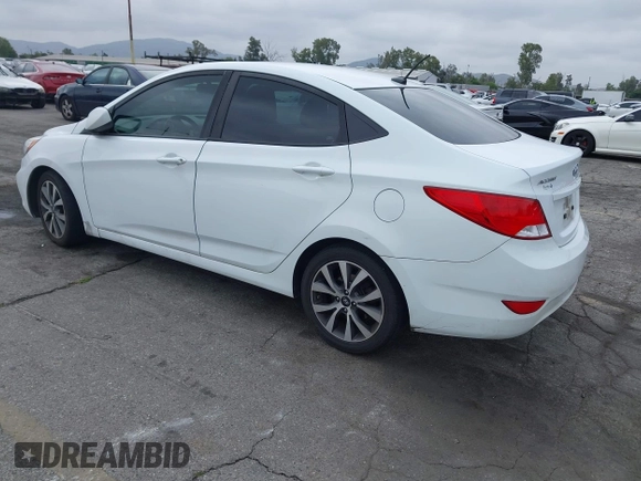 2017 Hyundai Accent SE with VIN KMHCT4AE8HU348344, listed as a IAAI auction lot 42202819 with 222,901 mi miles and . Bid and sale history available at carsss.com. Image 3.