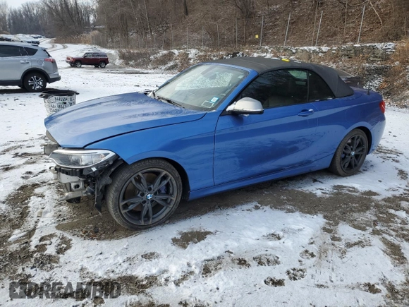 2017 BMW M2 z VIN WBA2L3C55HV667148, wystawiony jako Copart lot #88339095 z przebiegiem 102 647 mil mil oraz Szkoda całkowita • Salvage title. Historia ofert i sprzedaży dostępna na DreamBid. Obrazek 1.