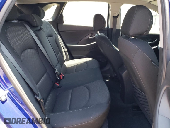 2019 Hyundai Elantra GT with VIN KMHH35LE6KU117149, listed as a Copart auction lot 59414694 with 35,976 mi miles and Salvage Title. Bid and sale history available at carsss.com. Image 10.