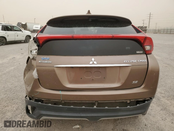 2018 Mitsubishi Eclipse Cross SE with VIN JA4AT5AAXJZ047950, listed as a Copart auction lot 56974775 with 83,060 mi miles and Salvage title. Bid and sale history available at DreamBid. Image 6.