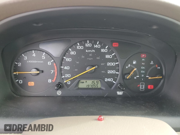 2001 Honda Accord LX with VIN 1HGCG16441A804971, listed as a Copart auction lot 49128855 with 197,055 mi miles and Clean title. Bid and sale history available at DreamBid. Image 9.
