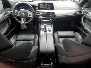 2020 BMW M5 Competition with VIN WBSJF0C00LCE03845, listed as a Copart auction lot 86736314 with 57,912 mi miles and Salvage Title. Bid and sale history available at carsss.com. Image 8.