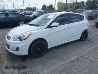 2017 Hyundai Accent SE with VIN KMHCT5AE1HU343041, listed as a IAAI auction lot 41846628 with 106,801 mi miles and . Bid and sale history available at DreamBid. Image 2.