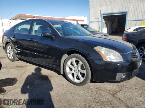 2007 Nissan Maxima SE z VIN 1N4BA41E17C866747, wystawiony jako Copart lot #89259195 z przebiegiem 88 733 mil mil oraz Szkoda całkowita • Salvage title. Historia ofert i sprzedaży dostępna na DreamBid. Obrazek 4.