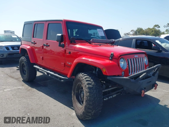 2016 Jeep Wrangler Unlimited Sahara with VIN 1C4BJWEG9GL194499, listed as a IAAI auction lot 42519265 with 84,432 mi miles and . Bid and sale history available at DreamBid. Image 1.