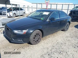 2013 Audi A4 Premium with VIN WAUAFAFL8DA147870, listed as a IAAI auction lot 41690927 with 115,030 mi miles. Bid and sale history available at carsss.com. Image 18.