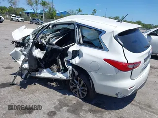 2013 Infiniti JX35 z VIN 5N1AL0MN7DC342515, wystawiony jako IAAI lot #42063675 z przebiegiem Nie podano mil oraz . Historia ofert i sprzedaży dostępna na DreamBid. Obrazek 3.