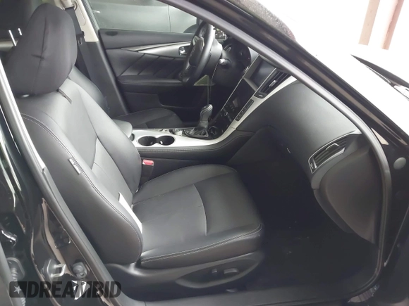 2023 Infiniti Q50 Luxe with VIN JN1EV7BPXPM512588, listed as a IAAI auction lot 41819661 with 30,817 mi miles and . Bid and sale history available at DreamBid. Image 5.