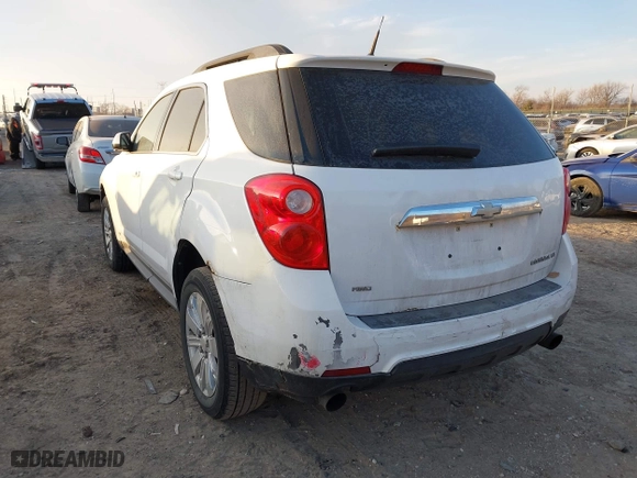 2010 Chevrolet Equinox LT w/1LT with VIN 2CNFLEEY7A6215537, listed as a IAAI auction lot 41301799 with 108,959 mi miles. Bid and sale history available at carsss.com. Image 3.