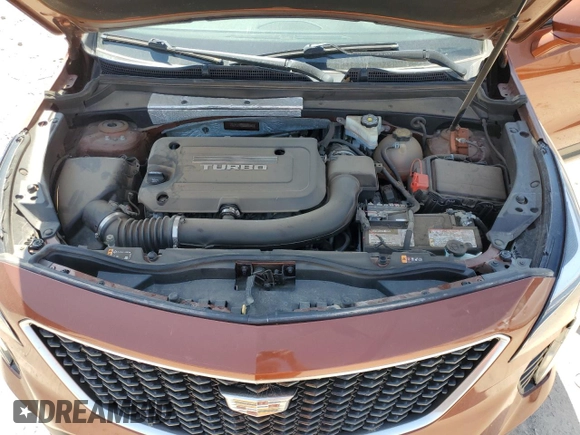 2019 Cadillac XT4 AWD Sport with VIN 1GYFZFR42KF136567, listed as a Copart auction lot 52018445 with 99,944 mi miles and Salvage title. Bid and sale history available at DreamBid. Image 13.