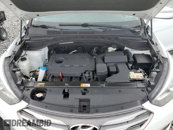 2017 Hyundai Santa Fe 2.4L with VIN 5NMZU3LB0HH052332, listed as a Copart auction lot 60598945 with 43,471 mi miles and Salvage title. Bid and sale history available at DreamBid. Image 11.