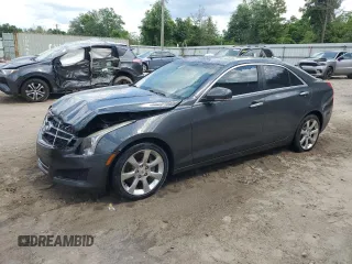 2014 Cadillac ATS Luxury AWD z VIN 1G6AH5SX7E0106993, wystawiony jako Copart lot #54759925 z przebiegiem 132 366 mil mil oraz Szkody całkowita. Historia ofert i sprzedaży dostępna na DreamBid. Obrazek 1.