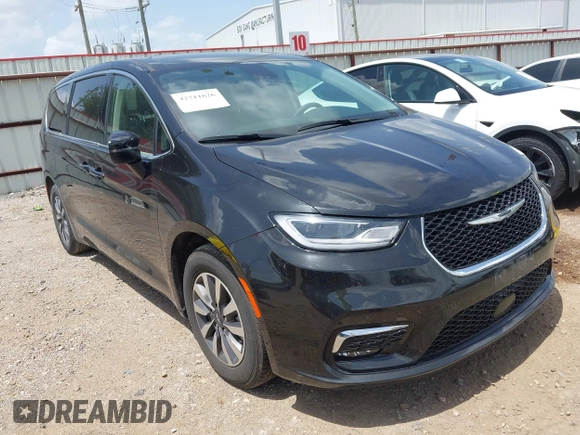 2023 Chrysler Pacifica Hybrid Touring L with VIN 2C4RC1L70PR622000, listed as a IAAI auction lot 42711826 with 65,109 mi miles and . Bid and sale history available at DreamBid. Image 1.