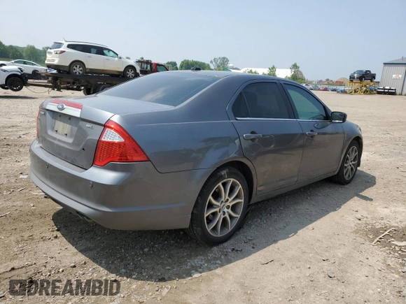 2012 Ford Fusion SEL with VIN 3FAHP0JA2CR201138, listed as a Copart auction lot 58738025 with 143,620 mi miles and Clean title. Bid and sale history available at DreamBid. Image 3.