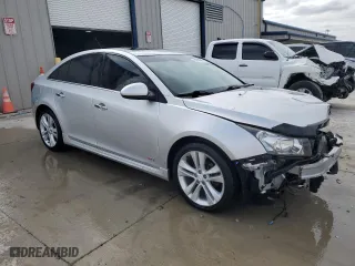 2015 Chevrolet Cruze LTZ with VIN 1G1PG5SB1F7232556, listed as a Copart auction lot 51059545 with 127,726 mi miles and Salvage Title. Bid and sale history available at carsss.com. Image 4.