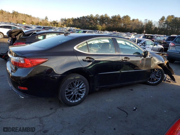 2018 Lexus ES with VIN 58ABK1GG4JU102749, listed as a Copart auction lot 47369485 with 0 mi miles and Salvage Title. Bid and sale history available at carsss.com. Image 3.