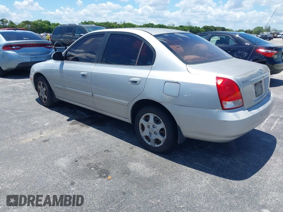 2002 Hyundai Elantra GLS with VIN KMHDN45DX2U310539, listed as a IAAI auction lot 42523118 with 196,121 mi miles and . Bid and sale history available at DreamBid. Image 3.