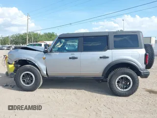 2023 Ford Bronco with VIN 1FMEE5DP1PLB89368, listed as a IAAI auction lot 41957069 with 14,387 mi miles. Bid and sale history available at carsss.com. Image 14.