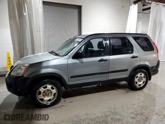 2006 Honda CR-V LX with VIN SHSRD78586U406227, listed as a Copart auction lot 50986575 with 140,273 mi miles and Salvage Title. Bid and sale history available at carsss.com. Image 1.