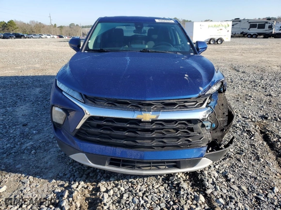 2023 Chevrolet Blazer LT with VIN 3GNKBHR44PS155586, listed as a Copart auction lot 46690095 with 42,831 mi miles and Salvage Title. Bid and sale history available at carsss.com. Image 5.