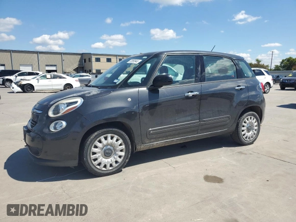 2015 FIAT 500L Pop with VIN ZFBCFAAH7FZ031839, listed as a Copart auction lot 72050944 with 97,999 mi miles and Salvage Title. Bid and sale history available at carsss.com. Image 1.