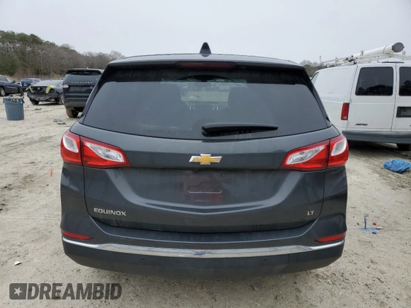 2019 Chevrolet Equinox LT with VIN 3GNAXKEV9KS633731, listed as a Copart auction lot 46118945 with 119,479 mi miles and Salvage Title. Bid and sale history available at DreamBid. Image 6.