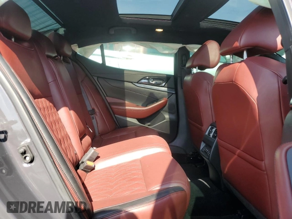 2021 Nissan Maxima Platinum with VIN 1N4AA6FV2MC506186, listed as a Copart auction lot 57723165 with 74,222 mi miles and Salvage title. Bid and sale history available at DreamBid. Image 10.