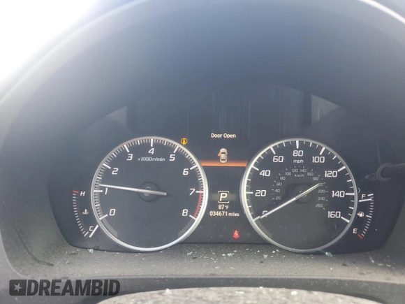2022 Acura ILX Premium with VIN 19UDE2F73NA003903, listed as a Copart auction lot 80282744 with 34,671 mi miles and Non Repairable. Bid and sale history available at DreamBid. Image 9.