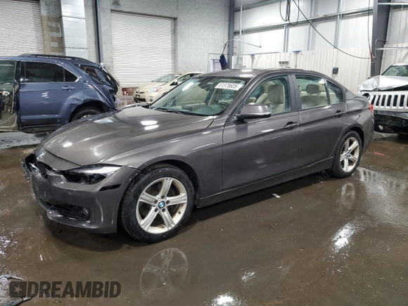 2014 BMW 3 Series 328i xDrive with VIN WBA3B5G50ENS10367, listed as a Copart auction lot 61578605 with 79,934 mi miles and Salvage title. Bid and sale history available at DreamBid. Image 1.