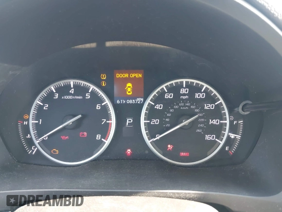 2017 Acura ILX w/Premium Pkg with VIN 19UDE2F76HA016830, listed as a IAAI auction lot 41888519 with 83,727 mi miles. Bid and sale history available at carsss.com. Image 7.