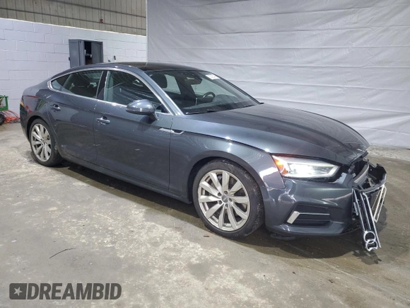2018 Audi A5 Sportback Premium Plus z VIN WAUBNCF59JA054193, wystawiony jako Copart lot #50825495 z przebiegiem 80 307 mil mil oraz Szkoda całkowita • Salvage title. Historia ofert i sprzedaży dostępna na DreamBid. Obrazek 4.