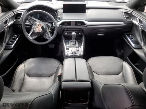 2021 Mazda CX-9 Grand Touring with VIN JM3TCADY6M0501370, listed as a Copart auction lot 57895154 with 19,726 mi miles and Salvage Title. Bid and sale history available at carsss.com. Image 8.