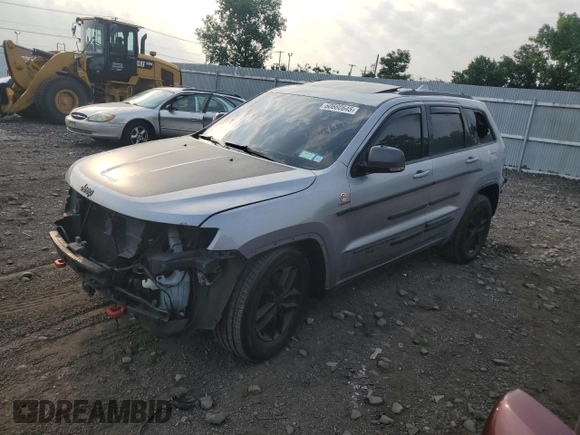 2017 Jeep Grand Cherokee Trailhawk with VIN 1C4RJFLTXHC700177, listed as a Copart auction lot 60660645 with Not provided miles and Salvage title. Bid and sale history available at DreamBid. Image 1.