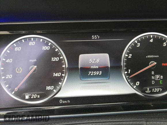 2016 Mercedes-Benz S 550 with VIN WDDUG8CB1GA234022, listed as a Copart auction lot 70022072 with 72,593 mi miles and . Bid and sale history available at DreamBid. Image 9.