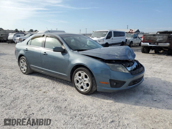 2011 Ford Fusion SE with VIN 3FAHP0HA4BR282082, listed as a Copart auction lot 77603824 with 222,672 mi miles and Salvage Title. Bid and sale history available at DreamBid. Image 4.