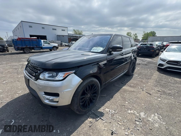 2017 Land Rover Range Rover Sport HSE z VIN SALWR2FK1HA128511, wystawiony jako Copart lot #62284745 z przebiegiem 119 383 mil mil oraz Szkoda całkowita • Salvage title. Historia ofert i sprzedaży dostępna na DreamBid. Obrazek 2.