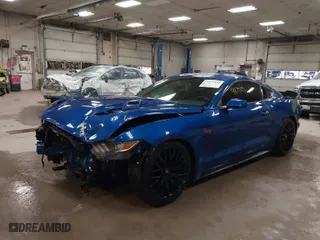 2017 Ford Mustang GT with VIN 1FA6P8CFXH5270751, listed as a IAAI auction lot 41675891 with 120,386 mi miles. Bid and sale history available at carsss.com. Image 2.