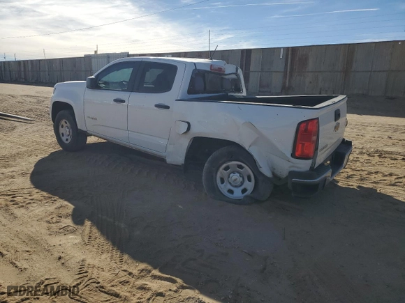 2020 Chevrolet Colorado 2WD Work Truck with VIN 1GCGSBEA1L1112942, listed as a Copart auction lot 41421395 with 105,851 mi miles and Salvage Title. Bid and sale history available at carsss.com. Image 2.