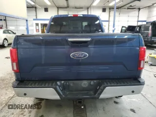 2020 Ford F-150 XL with VIN 1FTFX1E5XLKE65264, listed as a Copart auction lot 45580185 with 9,889 mi miles and Salvage Title. Bid and sale history available at carsss.com. Image 6.