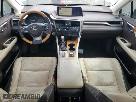 2017 Lexus RX 350 z VIN 2T2ZZMCA3HC048159, wystawiony jako Copart lot #55785405 z przebiegiem 100 446 mil mil oraz Szkoda całkowita • Salvage title. Historia ofert i sprzedaży dostępna na DreamBid. Obrazek 8.