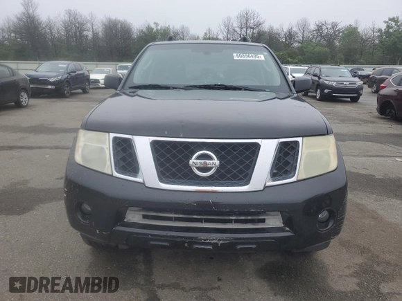 2010 Nissan Pathfinder SE with VIN 5N1AR1NB2AC614263, listed as a Copart auction lot 60896495 with 160,252 mi miles and Salvage title. Bid and sale history available at DreamBid. Image 5.