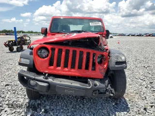 2021 Jeep Wrangler Unlimited Sport S with VIN 1C4HJXDN6MW685705, listed as a Copart auction lot 65996845 with 53,859 mi miles and Non repairable. Bid and sale history available at DreamBid. Image 5.