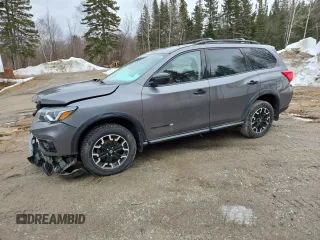 2019 Nissan Pathfinder SL with VIN 5N1DR2MM3KC614196, listed as a Copart auction lot 51807325 with Not provided miles and Salvage title. Bid and sale history available at DreamBid. Image 1.