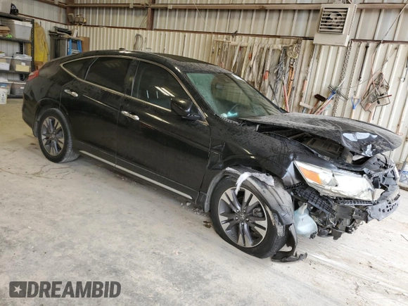 2014 Honda Crosstour EX-L with VIN 5J6TF1H5XEL001528, listed as a Copart auction lot 71312334 with 196,159 mi miles and Salvage Title. Bid and sale history available at carsss.com. Image 4.