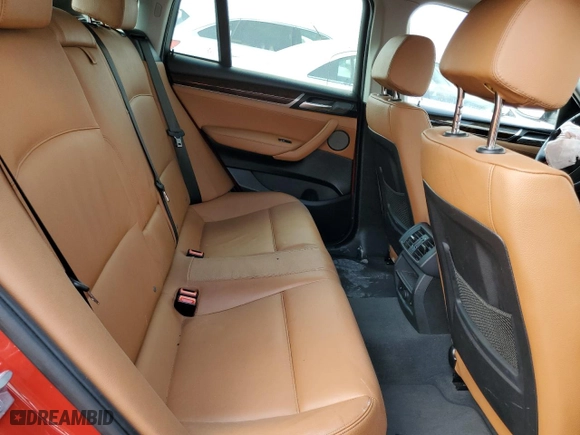 2017 BMW X4 xDrive28i with VIN 5UXXW3C5XH0T78858, listed as a Copart auction lot 40003843 with 106,244 mi miles. Bid and sale history available at carsss.com. Image 11.