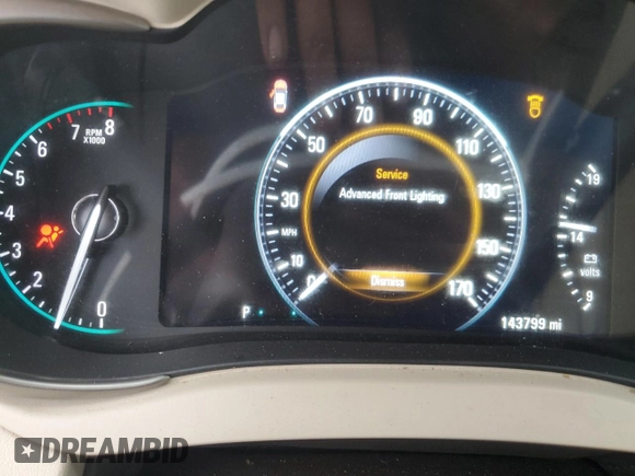 2016 Buick LaCrosse Premium I with VIN 1G4GD5G31GF244310, listed as a Copart auction lot 79024194 with 143,799 mi miles and Salvage title. Bid and sale history available at DreamBid. Image 9.