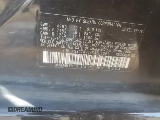 2019 Subaru Impreza Special Sports with VIN 4S3GTAJ64K3702001, listed as a Copart auction lot 61408775 with 69,218 mi miles and Salvage title. Bid and sale history available at DreamBid. Image 13.