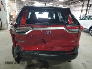 2021 Toyota RAV4 XSE with VIN JTMFB3FV3MD027720, listed as a Copart auction lot 58349905 with 48,313 mi miles and Salvage title. Bid and sale history available at DreamBid. Image 6.