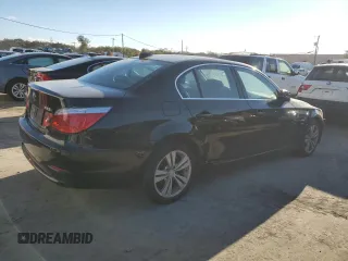 2010 BMW 5 Series 528i xDrive with VIN WBANV1C50AC445260, listed as a Copart auction lot 75600764 with Not Provided miles and Salvage Title. Bid and sale history available at DreamBid. Image 3.