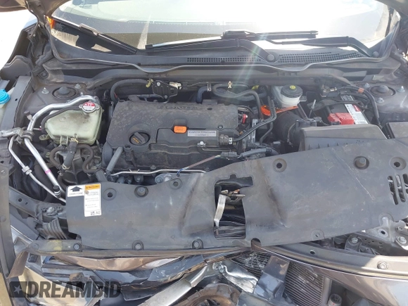 2019 Honda Civic Sedan LX with VIN 2HGFC2F64KH596741, listed as a IAAI auction lot 41944706 with 88,832 mi miles. Bid and sale history available at carsss.com. Image 10.